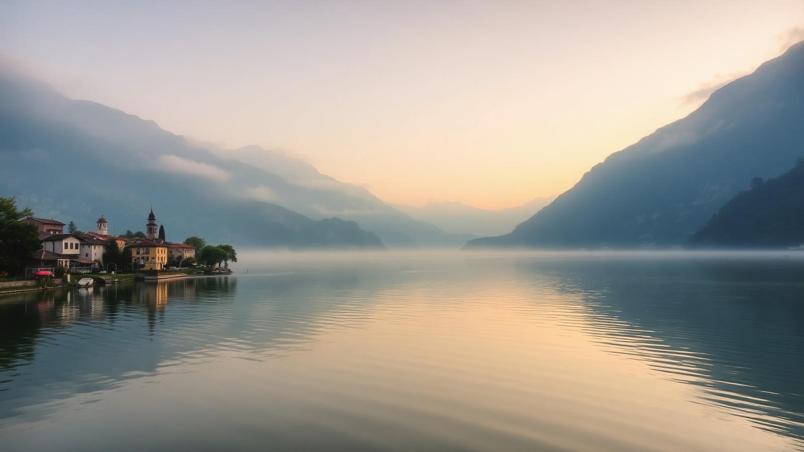 Iseo ezers, Itālija